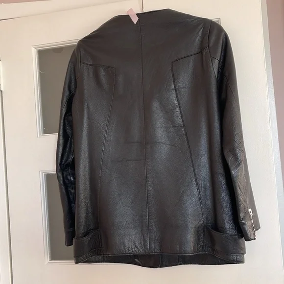 H&M real leather jacket - Picture 5 of 5